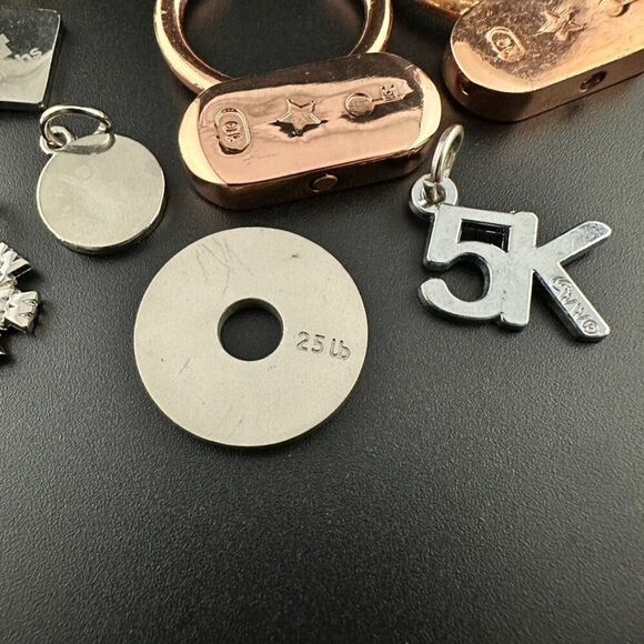 Lot of Weight Watchers WW Charms Key Ring Chain - Picture 2 of 6